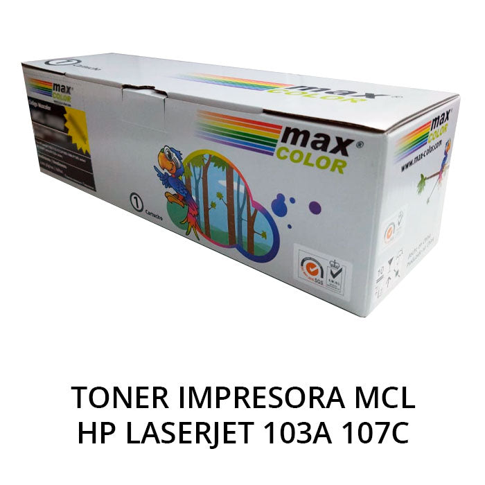 Tóner Impresora MCL HP LaserJet 103A 107C