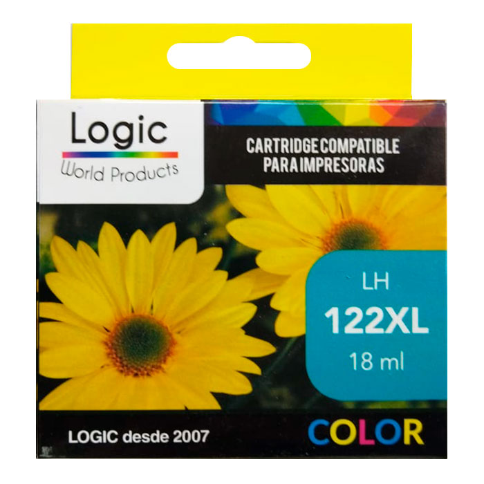 Tinta Impresora LOGIC LH-122XL Color