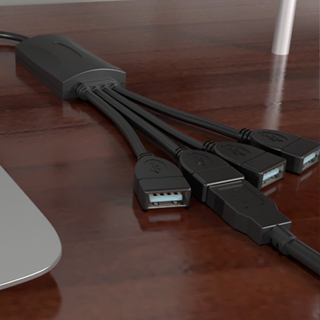 Hub Hub USB 2.0 con 4 Puertos XTECH