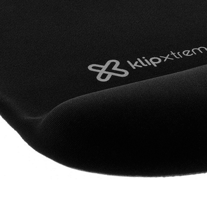 Pad Mouse KLIPX Ergonómico con Soporte de Muñeca en Gel