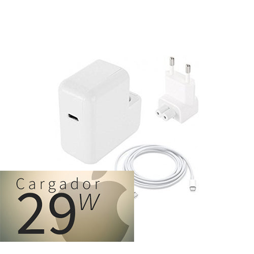Cargador MacBook Tipo USB-C de 29W