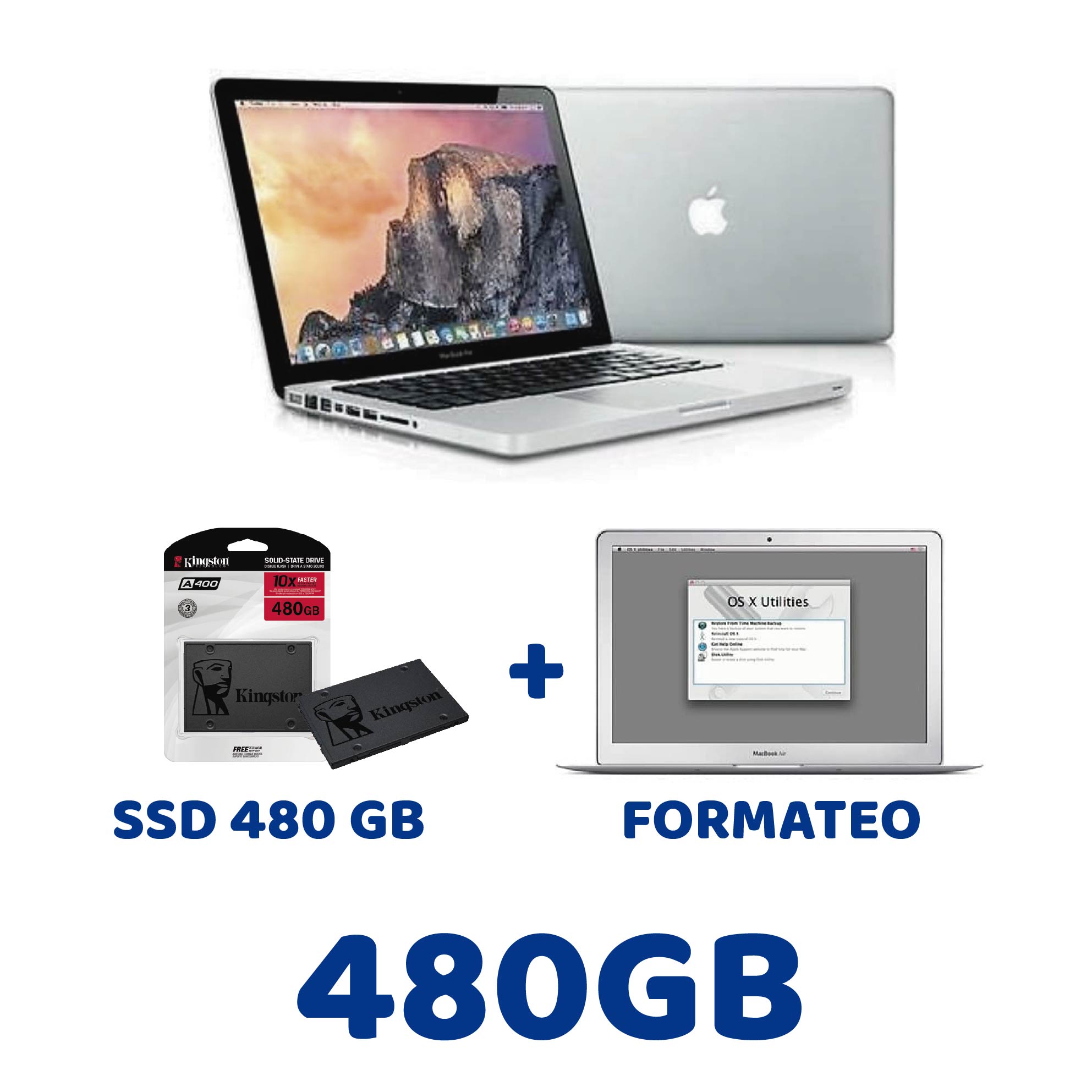 Kit de Actualización para MacBook de 480GB