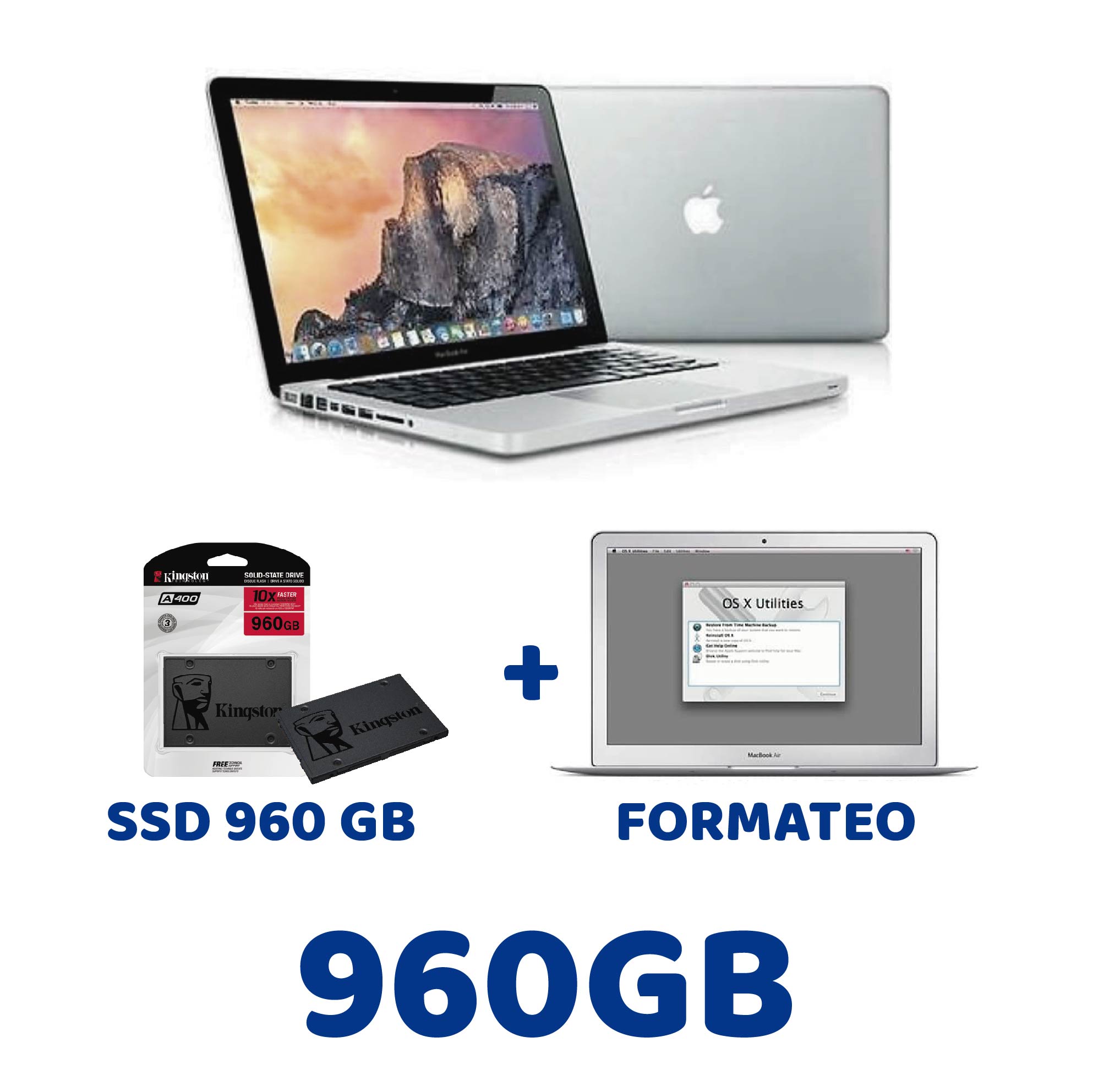 Kit de Actualización para MacBook de 960GB