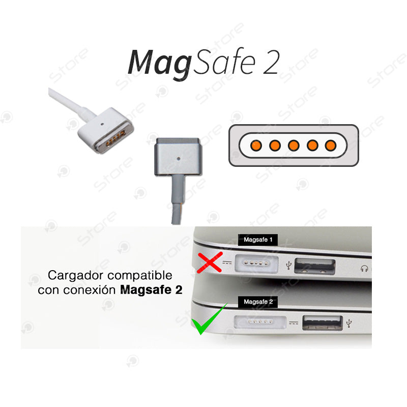 Cargador MacBook Tipo T de 85W Alternativo